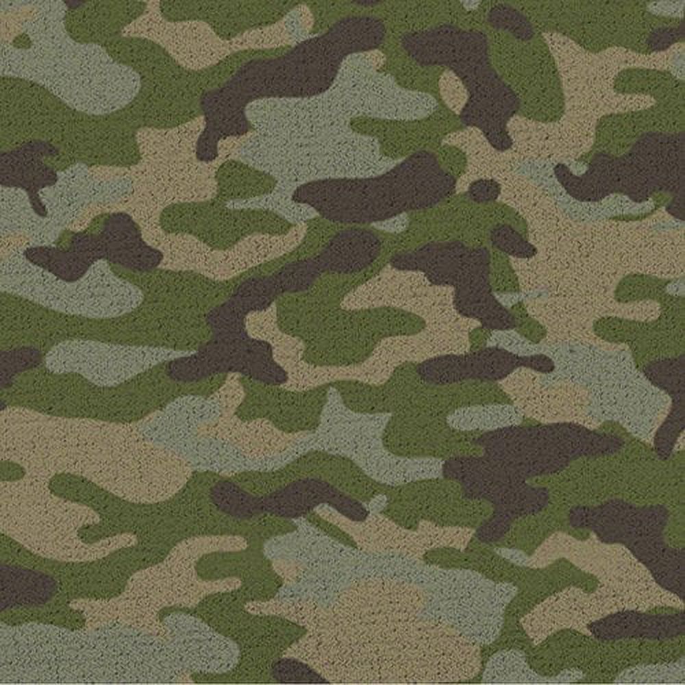 Coverking Universal Seat Cover Fashion Print, Ultra Suede, Camo Traditional Jungle with Black Interlock Backing - image 2 of 4