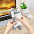 thumbnail image 1 of RKSTN Poupée Chat Simulée Mains Libres Jouet Anti-Stress pour Filles, 1 of 4