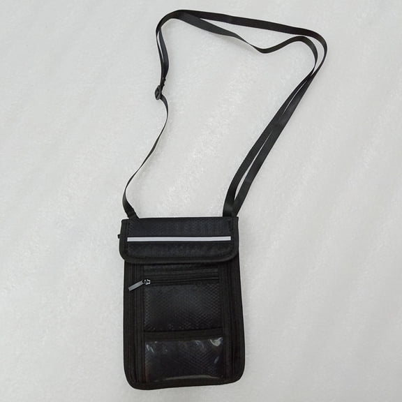 RENACLIPY Travel Holder and Wallet Organizer Rope Strap for Document