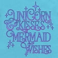thumbnail image 2 of CafePress - UNICORN KISSES And MERMAID WISHES Body Suit - Cute Infant Bodysuit Baby Romper - Size Newborn - 24 Months, 2 of 3