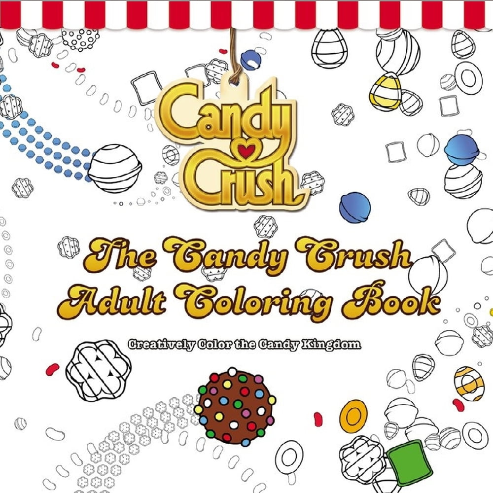 Download Candy Crush Coloring Book For Grown Ups Walmart Com Walmart Com