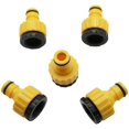 thumbnail image 4 of Hose Connector 2pcs Standard Faucet Hose Connector Quick Connector Washing Machine Water and A Garden Lawn Sprinkler System Pipe Fine Workmanship and Durable (Diameter : 3/4''), 4 of 4
