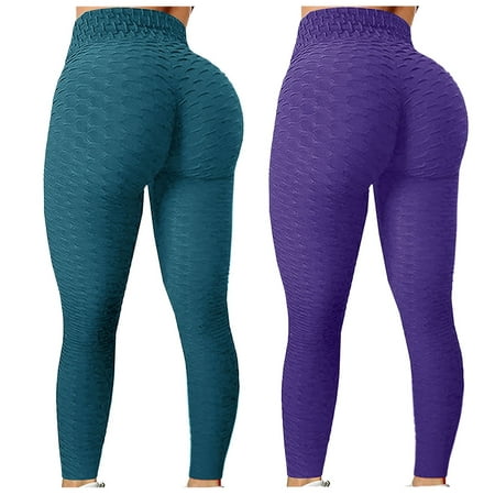 

ZHAGHMIN High Waisted Leggings Bubble Waist Women S Lifting Exercise Pants High Fitness Running 2Pc Yoga Yoga Pants Short Yoga Pants for Women Pack Plus Size Maternity Yoga Pants Over The Belly Wome