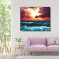 thumbnail image 3 of Wdftyju Kit de pintura por números DIY olas nubes lienzo pintado a mano cuadro de arte al óleo Wdftyju 3sc7rb0vy8xm9rb5, 3 of 9