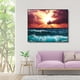 thumbnail image 3 of Kit de pintura por números DIY olas nubes lienzo aceite pared arte imagen adornos Tmvgtek decoración de arte en el hogar, 3 of 9