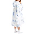 thumbnail image 2 of TheFound Blanket Hoodie Cartoon Animal Print Sherpa Lining Hooded Sweatshirt, 2 of 6