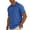 31# Navy, variant on Men's Cotton Linen Polo Shirts 2026 Short Sleeve Casual Summer Shirt Slim Fit Breathable Textured Beach Top Light Blue XL