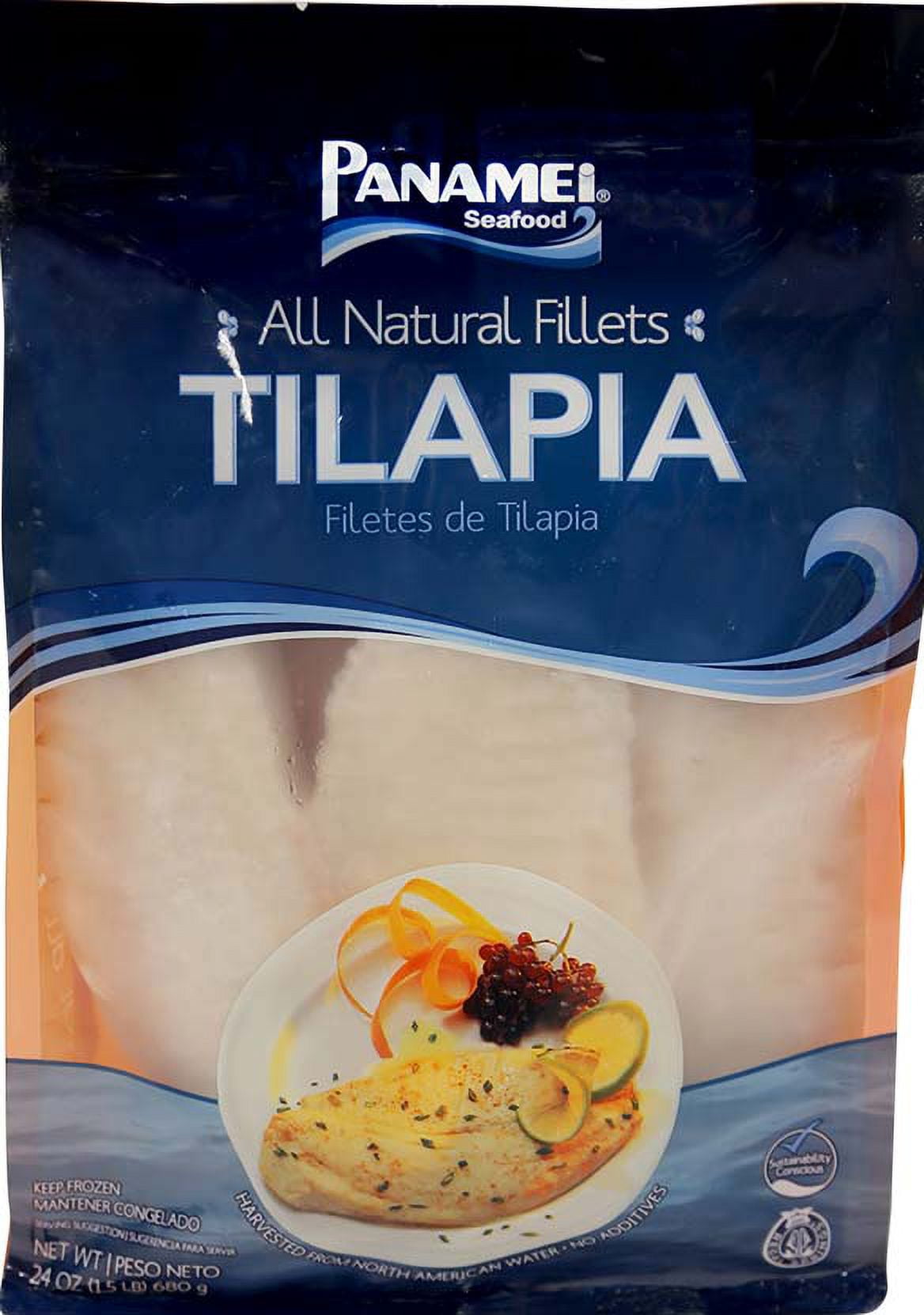 Panamei Natural Tilapia Fillets, 24 oz