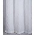 thumbnail image 3 of Olivia Gray Brookfield Textured Jacquard Curtain Panel Pair - Set of 2 - 38x84", White, 3 of 5
