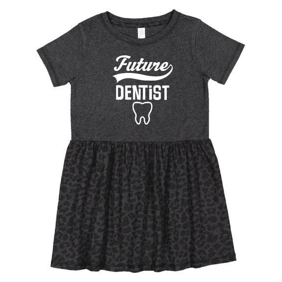 Inktastic Future Dentist Kids Tooth Girls Toddler Dress