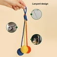 thumbnail image 3 of Boule de Sisal de Chat Suspendue, Jouet Interactif de Chat de Boule de Sisal Hangable Coloré pour l'Intérieur Vert Blanc, Rouge Vert Blanc, Rouge Jaune Bleu, Rose Violet, 3 of 8