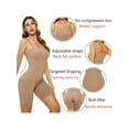 thumbnail image 6 of Tummy Control Shapewear for Women Seamless Bodysuit Overbust Corset Top Mid Thigh Body Shaper Shorts, 6 of 8