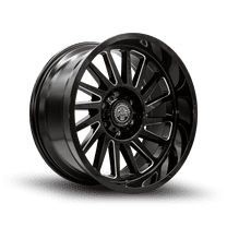 Thret Offroad Omega 902 20x10 -21 Gloss Black Milled Wheel 5x139.7 5x5.5 (QTY 1)