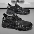 thumbnail image 5 of Mens Sneakers Mesh Sneakers Running Shoes Casual Footwear Slip On Lightweight For Men Daily Sports Wear ,Us Size:7.5, 5 of 9
