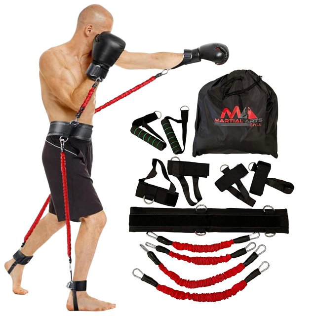 Bandas De Resistencia Boxeo MA Martial Arts Style YLW2022111701 Entrenamiento MMA 150 Libras