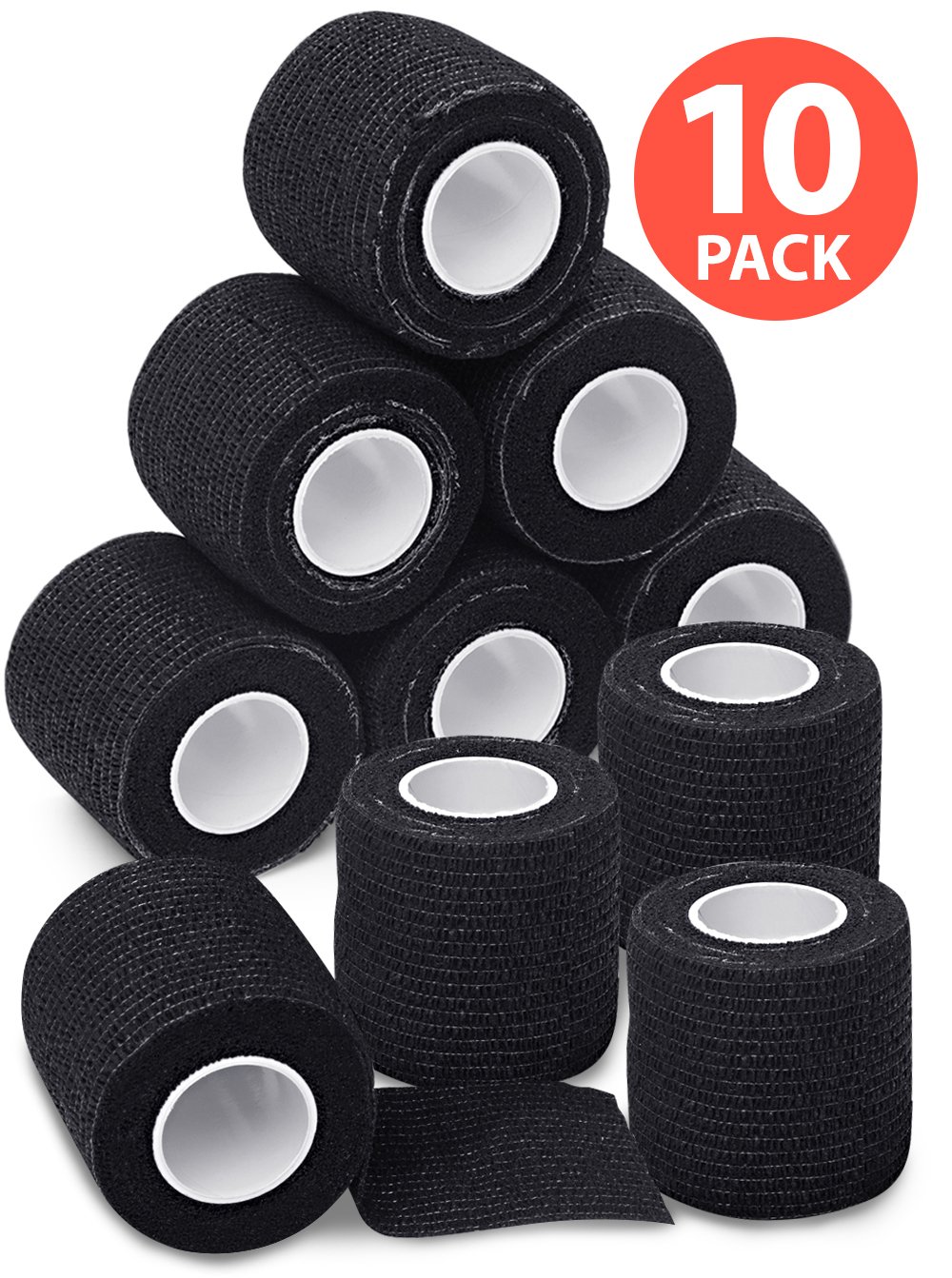 Self Adherent Cohesive Athletic Sports Tape 2inWide 5yds Self Adhesive