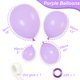 thumbnail image 2 of Set de globos RUBFAC, color morado pastel, 105 unidades, con cinta y pegamento, 2 of 7