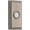 Lifetime Satin Nickel, variant on Baldwin 4860112 Baldwin 4860 3" x 1-1/2" Illuminated Rectangular Door Bell from The Estate Collection