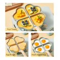 thumbnail image 4 of Non-Stick Heart-Shaped Frying Pan,Aluminum Alloy With Handle Fried Egg Pancake Pan,for Kitchen Restaurant[GREEN], 4 of 9