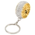 thumbnail image 1 of Rhinestone Keyfob, Universal Bling Car Keychain Fashionable  For Car Key Decorations For Women White, 1 of 8