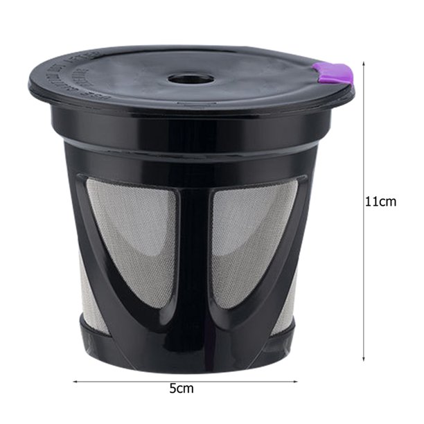 Cápsulas de café prácticas resistentes al calor Universal filtro de café Wdftyju ecológico sin rebabas para regalos del Día de San Valentín