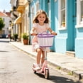thumbnail image 6 of XINGAG Bike Basket, Front Bicycle Basket, Wicker Bike Front Basket, Rattan Woven Scooter Basket with Adjustable Straps for Adult Boys Girls Outdoor Riding, 6 of 9