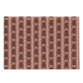 thumbnail image 1 of Tribal Cutting Board, Warm Colored Background with Culture Rhombuses Lines and Swirls Illustration, Decorative Tempered Glass Cutting and Serving Board, Large Size, Multicolor, by Ambesonne, 1 of 1