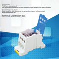 thumbnail image 4 of Distribution Box, 690V 160A Din Rail Terminal Block Distribution Box, Electric Power Junction Box With PA66 Casing And Brass Connector For Indoor Outdoor Wall Circuit Breaker, 4 of 8