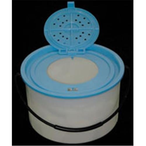 Challenge Plastics 50252 White 6Qt Minnow Fishing Live Bait Bucket