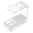 thumbnail image 4 of Porta tarjetas de acrílico, soporte transparente para tarjetas coleccionables, para teléfono con bandeja para tarjetas, 4 of 7