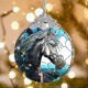 thumbnail image 1 of Christmas Ornaments 2024, Snowman, Unique Christmas Ornaments 4 Inch Acrylic Ornament Art, Holiday Decoration, Car Interiors Decors, 2024 Christmas Or, 1 of 4