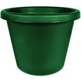 thumbnail image 2 of The HC Companies 14 Inch Round Classic Planter, Plastic Plant Pot, Evergreen, 2 of 4