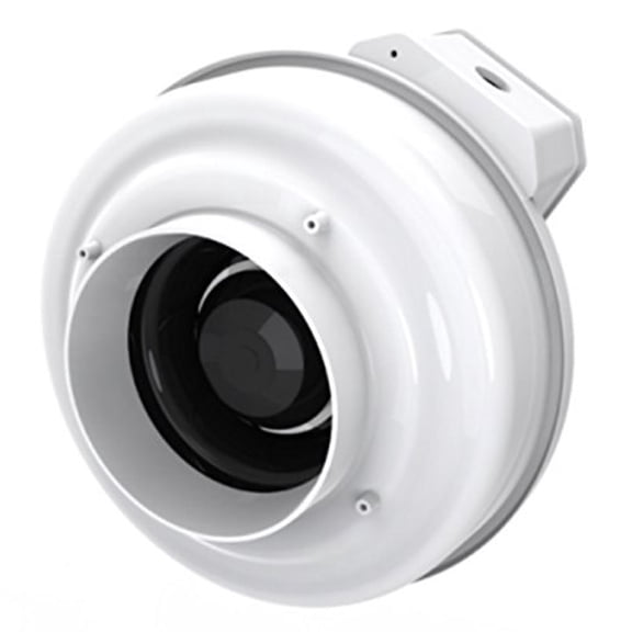 Fantech Inline Centrifugal Duct Fans, Molded Housing, 6"