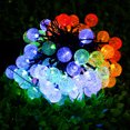thumbnail image 2 of Bombilla Solar Cadena De Luces Impermeable 8 Modos De Luz 60 Led Luz De Hadas Alimentado Por Energía Solar Enchufe Automático Montado En La Pared Lámpara Multiusos Para Jardín Patio Trasero Decoración Vogacara HA027056-01, 2 of 6