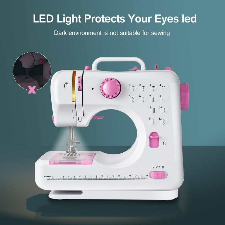 Costway Sewing Machine Free-Arm Crafting Mending Machine