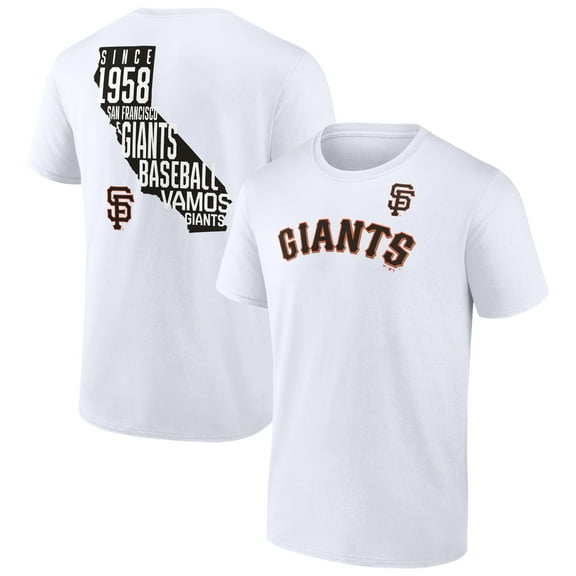 Men's White San Francisco Giants Team Hot Shot T-Shirt