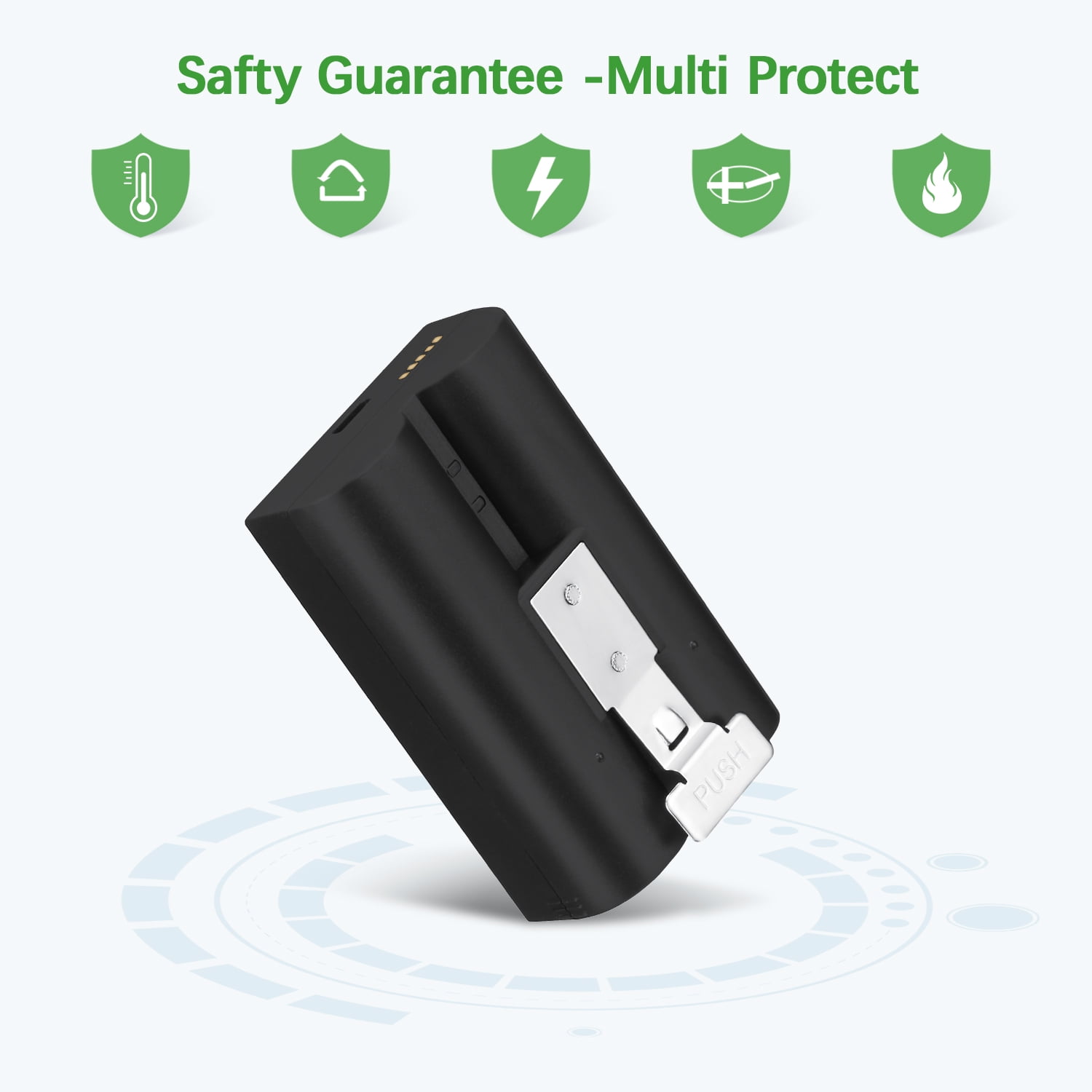 Battery Pack Ring Spotlight Camera Battery 1-Pack Rechargeable