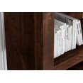 thumbnail image 4 of DeeHome Bridgevine Home Sausalito 49 inch high Bookcase, No Assembly Required, Whiskey Finish, 4 of 6
