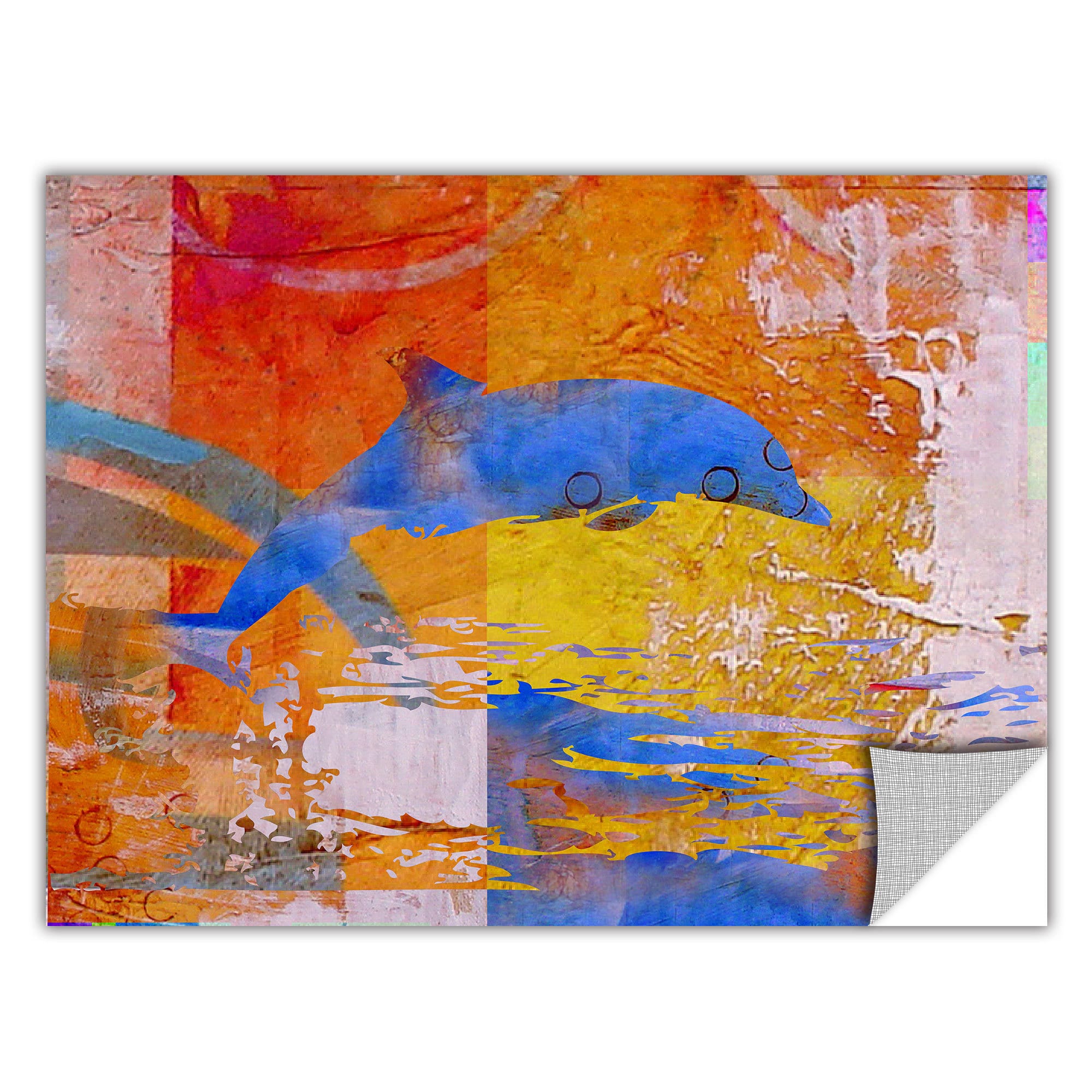 Greg Simanson "Dolphin" Removable Wall Art