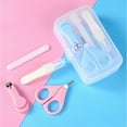 thumbnail image 5 of 4in1 Baby Manicure Pedicure Grooming Kit for New-born Infant & Toddler Babies, 5 of 13