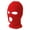 Red, variant on Top Headwear's 3 Hole Face Ski Mask, Red