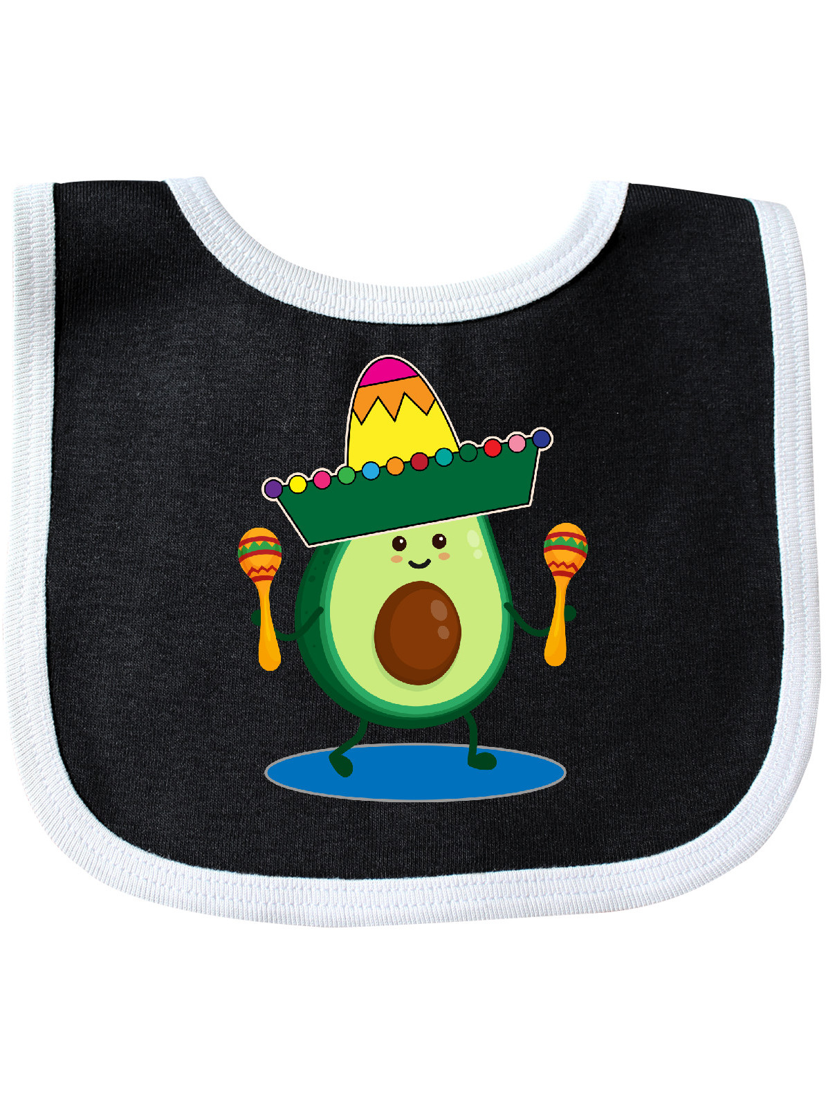 Cinco De Mayo Baby Clothes Avocado Baby Bib