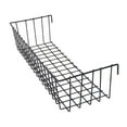 thumbnail image 3 of CoudarTitie Hanging Wire Basket Iron Pegboard Wire Basket for Bathroom Dormitory Balcony black, 3 of 9