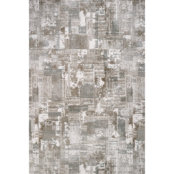 Grey Striped Area Rugs for Living Room Washable Rugs Boho Moroccan Area Rug Soft Neutral Geometric Bohemian Carpet Distressed Indoor Rug for Bedroom Dining Room Office Foldable Nonslip Rug