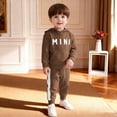 thumbnail image 2 of Auroural Everyday Kids Outfits Sets 2-Piece Sets Boys Clothes Size 8-9 Year Old Boys And Girls Clothes Winter Hoodies Pants Outfit Clothing Set, 2 of 9