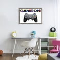 thumbnail image 3 of Stupell Industries Contemporary Controller Game On Splatter Brown Floating Frame Canvas Art, 25 x 17, by Marcus Prime, 3 of 8