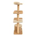 thumbnail image 5 of Two by Two Alexandria - Beige Scratching Post Cat Furniture - 51.2 in. Tall, 5 of 10