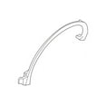 thumbnail image 3 of New Genuine Nissan Mudguard-Center,Rear Rh 768565AA0A / 76856-5AA0A OEM, 3 of 10