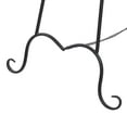 thumbnail image 6 of DecMode Traditional Black Metal Easel with Fleur de Lis Designs and Support Chain, 21"W x 65"H, 6 of 18
