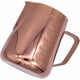 thumbnail image 5 of Espresso Steam Jug (600ml), Stainless Steel Inner and Outdoor Slazed Flower Coffee Cup, Art Pen, Latte Puccino Art Milk Foaming Jug, Rose Gold, 5 of 5